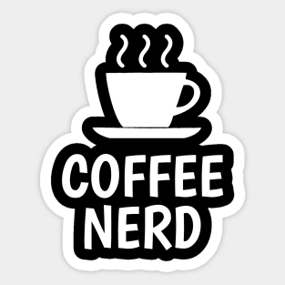 coffee nerd Sticker